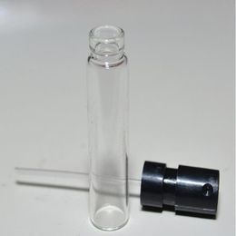 1000pcs/lot 2ml Glass Sample Vials mini perfume spray bottle 2ml trial sample perfume bottles Iorcd Qxslg