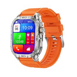 2024 Smart Watches New K63 Bluetooth Chamada de 1,96 polegadas AMOLED HD Screen Metero