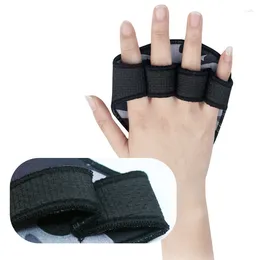 Wrist Support Four-finger Fitness Weightlifting Non-slip Gloves Sports Protective Gear Gym Half-finger Palm Protection Training