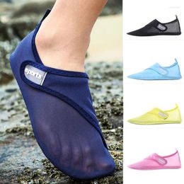 Men's Socks And Women's Swimming Diving Shoes Quick Drying Snorkelling Non-slip Soft Light Outdoor Transparent Net