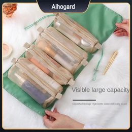 Storage Bags Travel Makeup Organizer 54.5x23cm Multifunctional Washing Bag 4-in-1 Tools Removable Lazy Women