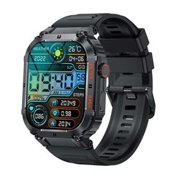 2024 relógios inteligentes Novo K57Pro Bluetooth Call Relógios Smart Outdoor Três esportes de defesa Sports de 1,96 polegada relógios inteligentes