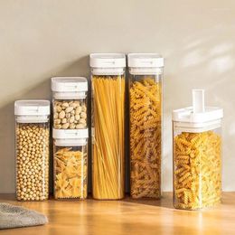 Storage Bottles Kitchen Items Container Fridge Organiser Containers Food Sealed Grain Can Snack Nut Box