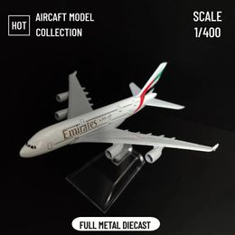 Scale 1 400 Metal Aircraft Replica Fly Emirates A380 B777 Airlines Airplane Diecast Model Aviation Miniature Home Decor Boy Toy 240510