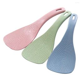 Spoons Rice Cooker Spoon Heat Resistant Kitchen Wholesale Paddle Grade Gadgets Accessories Plastic Handle