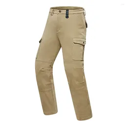 Motorcycle Apparel Pants Wear-Resistant Men's Biker Anti-Fall Supplies Windproof Motocross Comfortable Keep Warm