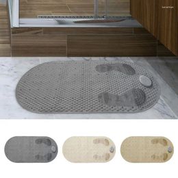 Bath Mats Tub Shower Mat Cobblestone Embossed Bathroom Anti Slip Carpet Soft Foot Pad Home Accessories