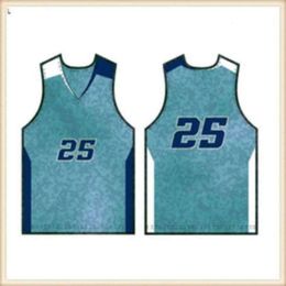 Basketball -Trikot -Männer Streifen Kurzarm Street Hemden schwarz weiß blaues Sport -Hemd UBX37Z3001