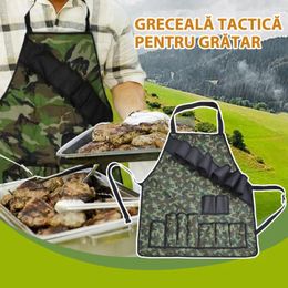 Tools Sort BBQ Tactice Outdoor Apron Multifunctional Universal Camouflage Oxford Cloth