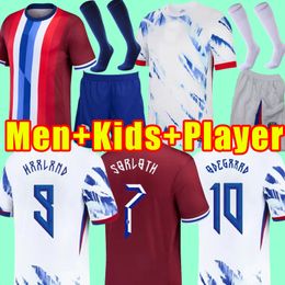 Jersey Norwegian soccer jerseys HAALAND ODEGAARD football shirts national team KING ELYOUNOUSSI BERGE NORMANN jersey men kids kit Football 2024 2025 fans player