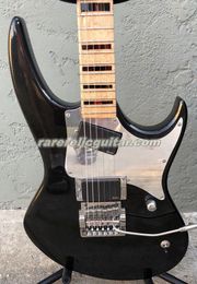 Hame Phantom GT Glenn Tipton Gloss Black Electric Guitar Locking Kahler Tremolo Whammy Bar Slanted EMG Pickup Mirror Pickguard