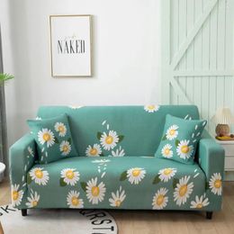 Chair Covers Elastic Printed 1/2/3/4 Seater Modern Sofa For Living Room L Shape Sectional Cover Chaise Lounge Home Decor