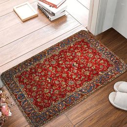 Bath Mats Persian Carpet Style Anti-slip Kitchen Floor Mat Accessories For Shower Door Toilet Home Products Carpets