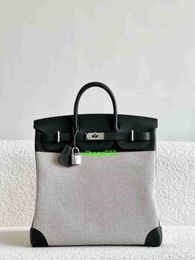 Bk Leather Handbag Trusted Luxury Handmade Custom 40 Togo Canvas Patchwork Mens Official Leisure Bag Handbag have logo HB3GR5