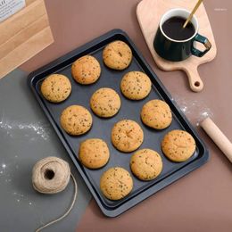 Baking Tools 14.5 Inch Non-Stick Rectangle Carbon Steel Pan Sheet Oven Tray Biscuit Pie Pizza Roast Muffin Bread