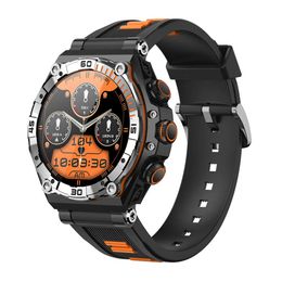 CT18 Outdoor Bluetooth Call Smart Watch AMOLED Muzyka tętna Krew Tlen Multi Sports Intedoor Smart Watch