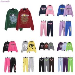 Hoodie Pink Purple Young Thug Tracksuit 555555 Men Women Web Jacket Sweatshirt 555 High Quality 2J2T