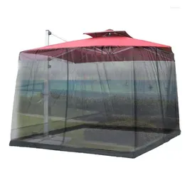 Tents And Shelters Outdoor Mosquito Net Patio Umbrella Netting Screen Gazebo Style UV Resistant