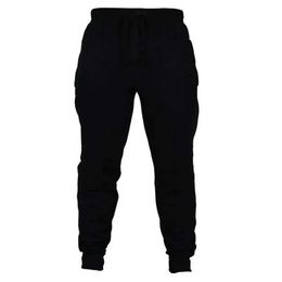 Men's Pants 2024 Mens Joggers Casual Pants Fitness Men Sportswear Tracksuit Bottoms Skinny Sweatpants Trousers Black Gyms Jogger Track Pants Y240513