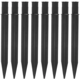 Garden Decorations Landscape Solar Light Stakesing Accessories Ground Cone Plastic Replacement Stakes For