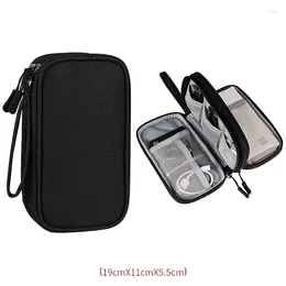 Storage Bags Portable USB Cable Bag Wires Charger Organizer Hard Drive Earphones Organizers Travel Electronics Digital Pouch