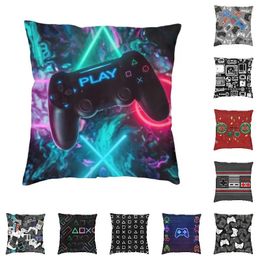 Pillow Playstation Controller Custom Throw Covers Home Decorative Cute Game S For Sofa Square Pillowcase