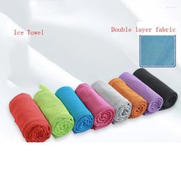 Towel Heatstroke Prevention Quick Dry Cooling Running Football Basketball Gym Yoga Cold Washcloth Outdoor CyclingSport Towels
