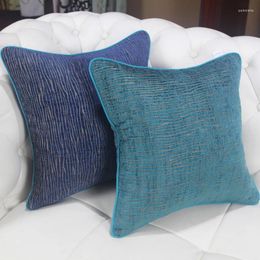 Pillow Modern Cover Luxury Solid Pillowcase Christmas Home Decorative Sofa Throw Gold Blue Green