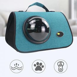 Cat Carriers Breathable Portable Foldable Pet Dog Travel Carrier Bag Space Handbag