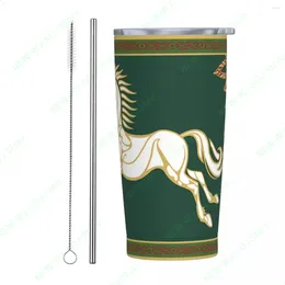 Mugs Cup 20oz The Kingdom Of Rohan Cups Travel Mug Portable Stainless Steel Sippy Coffee Tumbler