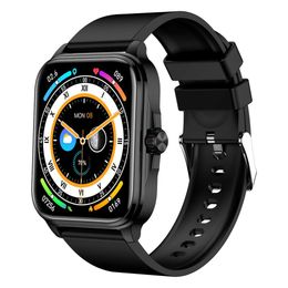 Nuovo T90 Smartwatch Bluetooth Chiama Bluetooth Chiama non invasivo ad alta definizione Frequenza cardiaca a grande schermo e monitoraggio della pressione arteriosa