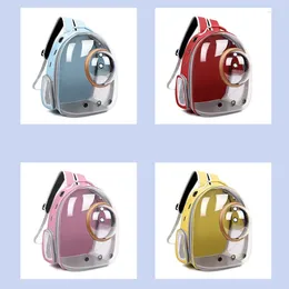 Cat Carriers Backpack Portable Pet Carrier Space Transparent Bag For Kitty Puppy Transportation Cage Accessories