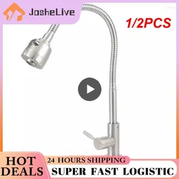 Kitchen Faucets 1/2PCS Brass Mixer Tap Cold And Water Faucet Sink Multifunction Body Chrome SH3201