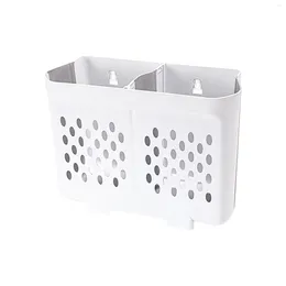 Laundry Bags Folding Dirty Clothes Hamper Container Wall Mount Hollow Design Simple And Practical