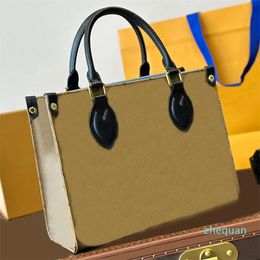 Graffiti Shoulder Bag Totebag Designer Bag Large Capacity Shopping Handbag Cartoon Animal Print Gold Hardware Zipper Wallet Women Coin Purse Removable Strap