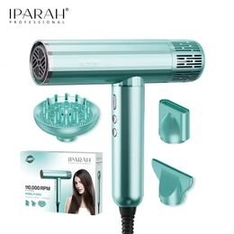 IPARAH Hair Dryer Professional Blow Negative Ion Care Dryers Brushless Motor 110000 RPM Barber Salon Tools P385 240430