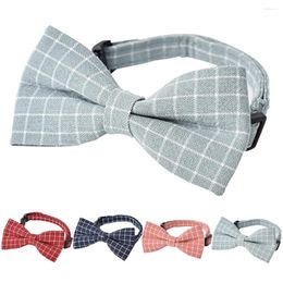 Dog Apparel Pet Puppy Dogs Adjustable Bow Tie Collar Necktie Decorative Bowknot Bowtie Holiday Wedding Decoration Accessories