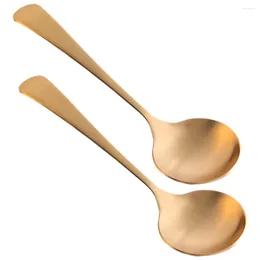 Spoons Handmade Pure Copper Spoon For Cooking Dessert Home Tableware Serving Large Kitchen Soup