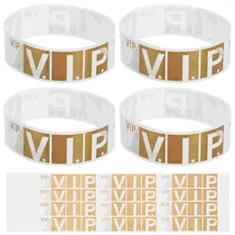 Wrist Support 200Pcs VIP Wristbands Party Bracelet For Events Concerts Fairs Festivals