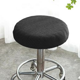 Pillow Round Stool Cover Removable Stretchable Dining Chair Seats Bar Covers Stools