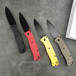 BM Bugout 535 AXIS Folding Knife S30V Stonewsahed Blade 4 Colors Nylon Wave Fiber Handle Camping Hunting Pocket Portable Tool BM 4400 748 5390