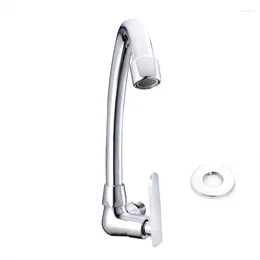 Kitchen Faucets Brass Chrome Single Handle Bathroom Faucet One Hole Cold Water Washing Basin Taps