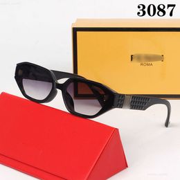 2024 new square sunglasses for men and women fashionable and high end sunglasses glasses 3087 driving beach tourism gift accessories