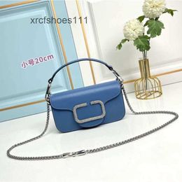 Vo New Crystal Calf Handbag Bag Locoo Crossbody Single Diamond Bags Designer Purse Lady Shoulder Valentteno 2024 Event Fashion Chain Leather U52Z