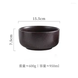 Bowls GTMSH Japanese Style Instant Noodle Bowl Student Ramen Restaurant Soup Izakaya Household Ceramic