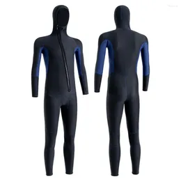 Women's Swimwear Neoprene Diving Skin Clothes Hooded Unisex Protection Cold Proof Warm Elastic Anti-scratch Water Sports Equipment