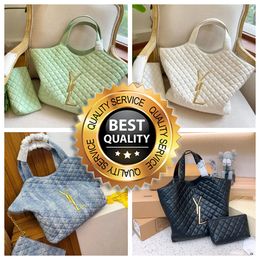 Tote bag Designer Bag Woman Tote Messenger Bag Shopping Bag Beach Bag luxury High quality Underarm Bag Shoulder Bag Women's Tote Bag Purse black blue green white