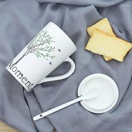 Mugs Coffee Tea Mug Ceramics Juice Milk Cup Creative Tree Style Unique Gift Home Office Drinkware Dringking