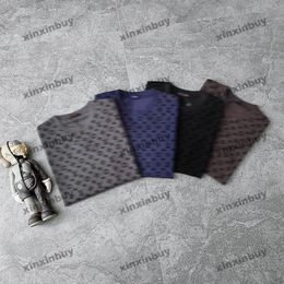 xinxinbuy Men designer Tee t shirt 2024 Italy Flocking letter printing 1854 polo short sleeve cotton women Grey black blue Khaki S-2XL