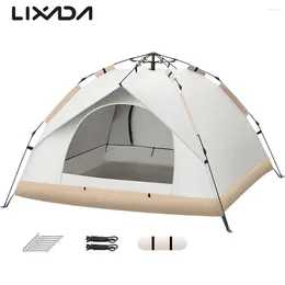Tents And Shelters Portable Camping Quick-Opening Tent Waterproof SunProof WindProof Foldable Full-Automatic Outdoor Sunshade Sunscreen